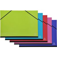 Tekenmap Exacompta Iderama 32x45cm met elastieke sluiting assorti