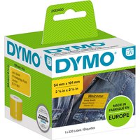 Etiket Dymo LabelWriter naamkaart 54x101mm 1 rol á 220 stuks geel