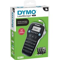 Labelprinter Dymo LabelManager 160 draagbaar qwerty 12mm zwart valuepack