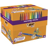 Kleurstiften BicKids visa fijn assorti schoolbox à 288 stuks
