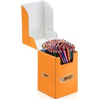 Kleurpotloden BicKids Evolution ecolutions assorti schoolbox à 144 stuks