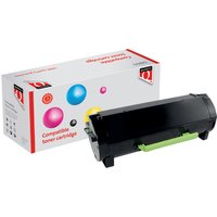 Tonercartridge Quantore alternatief tbv Lexmark 24B6186 zwart