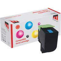 Tonercartridge Quantore alternatief tbv Lexmark 80C2XC0 blauw