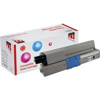 Toner Quantore alternatief tbv Oki 44973512 zwart