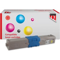 Toner Quantore alternatief tbv Oki 46507613 geel