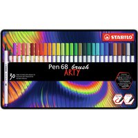 Brushstift STABILO Pen 568/30 Arty assorti blik à 30 stuks