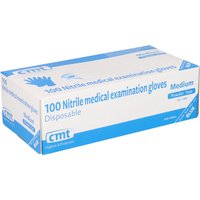 Handschoen CMT M nitril blauw
