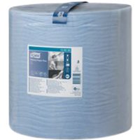 Poetspapier Tork W1 Plus Premium 2-laags 1500 vel blauw 130050