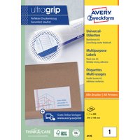 Etiket Avery 6135 210x148mm wit 200 stuks