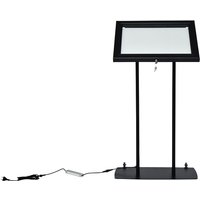 Menu vitrinekast Europel 2x A4 LED
