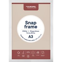 Kliklijst Europel A3 25mm mat wit