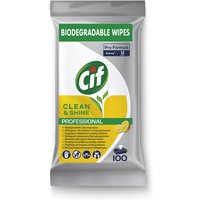 Reinigingsdoekjes CIF Pro formula Multi Clean&Shine 100 stuks
