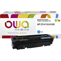 Tonercartridge OWA alternatief tbv HP CF411X blauw