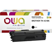 Toner OWA alternatief tbv Brother TN-421BK zwart