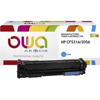 Tonercartridge OWA alternatief tbv HP CF531A blauw