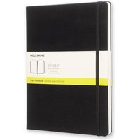 Notitieboek Moleskine XL 190x250mm blanco hard cover zwart