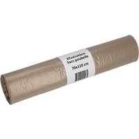 Afvalzak Cleaninq 70x110cm LDPE recycled T50 120L transparant