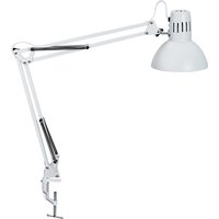 Bureaulamp MAUL Study tafelklem excl.LED lamp E27 wit
