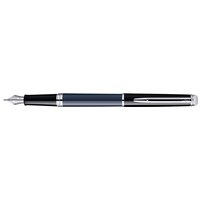Vulpen Waterman Hémisphère Colour Blocking black en blue CT fijn