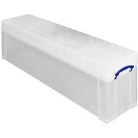 Opbergbox Really Useful 77 liter 1201x270x355mm transparant wit