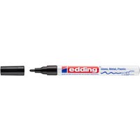 Paintmarker edding 751 op oliebasis 1-2mm creatief zwart