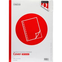 Voorblad Quantore A4 PP 300 micron zwart 100 stuks