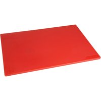 Snijplank Hygiplas LDPE 450x300x10 mm rood