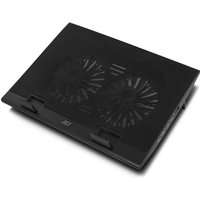 Laptopstandaard ACT 2 standen met ventilator 4-p hub