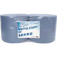 Poetspapier Cleaninq extra groot 2-laags 1000 vel blauw