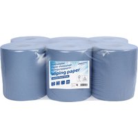 Poetspapier Cleaninq M2 1-laags 6x300m blauw