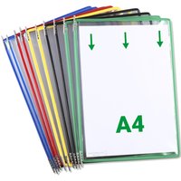 Zichtpaneel Tarifold A4 verticaal assorti 10 stuks