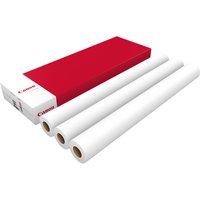 Inkjetpapier Canon 914mmx50m 75gr standaard 3 rollen