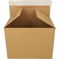 Quickbox IEZZY verstelbare hoogte 304x216x130-220mm B-golf bruin 10st