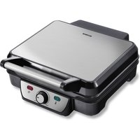 Contactgrill Inventum 1800 Watt zwart/RVS