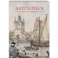 Verjaardagskalender Anton Pieck Zicht op haven A4