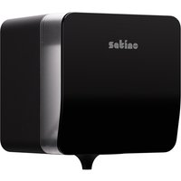 Poetspapierdispenser Satino CF1 Hyginity Plus medium zwart 333417