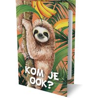 Luiaard uitnodiging PK 937 Interstat