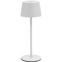 Tafellamp Securit MonteCarlo LED oplaadbaar dimbaar wit