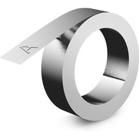 Reliëftape Dymo embossing zelfklevend aluminium 12mm zilver