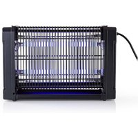 Insectenlamp Nedis electrisch 2x8watt 50M2 zwart
