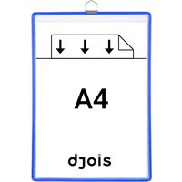 Zichtpanelenframe hangend Tarifold A4 blauw 5 stuks