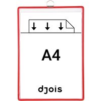 Zichtpanelenframe hangend Tarifold A4 rood 5 stuks