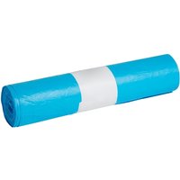 Afvalzak Propsac HDPE T23 58x100cm 70L blauw rol à 25 stuks
