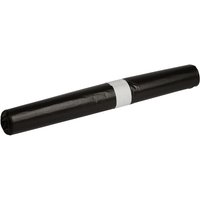 Afvalzak Propsac HDPE T23 58x100cm 70L zwart rol à 25 stuks