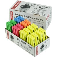 Markeerstift STABILO BOSS Original 70 assorti classpack à 48 stuks