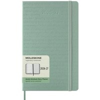 Agenda 2027 Moleskine 18M Planner Weekly 7dagen/1pagina large hc sage green
