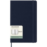 Agenda 2027 Moleskine 18M Planner Weekly 7dagen/1pagina large hc sapphire blue