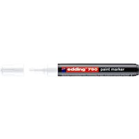 Paintmarker edding 790 op alcoholbasis 2-3mm wit
