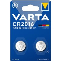 Batterij VARTA knoopcel 2x CR2016 lithium
