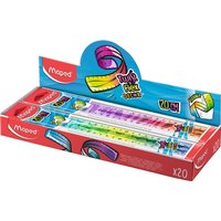 Liniaal Maped Twist 'n Flex Decor Animals 20cm assorti display à 20st